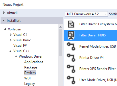 NDIS Kernel-Driver training software